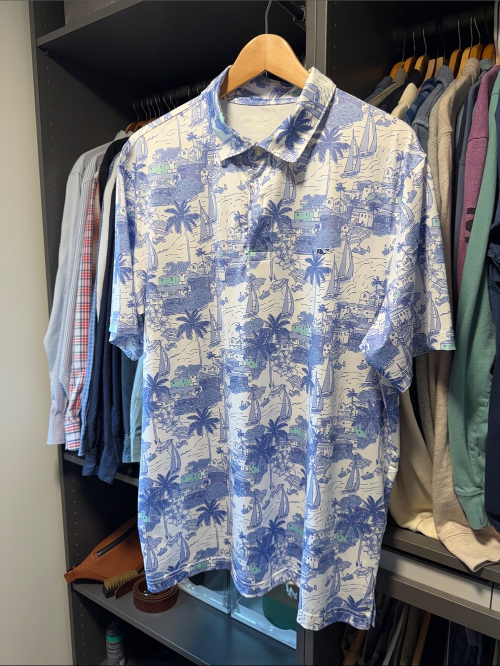 Vineyard Vines Bundle Performance Polo Shirt- Size L